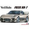 Склеиваемая пластиковая модель автомобиль Mazda RX-7 '99 VeilSide. Масштаб 1:24