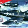 Сборная пластиковая модель Grumman F6F-5 Hellcat - истребитель-бомбардировщик. Масштаб 1:72