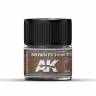 Акриловая лаковая краска AK Interactive Real Colors. Brown FS 30140. 10 мл