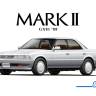 Склеиваемая пластиковая модель Toyota Mark II GX81 2.0 Grande Twincam24 '88. Масштаб 1:24