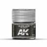 Акриловая лаковая краска AK Interactive Real Colors. Olive Drab FS 34087. 10 мл