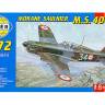 Склеиваемая пластиковая модель Самолет "Morane Saulnier" MS-406. Масштаб 1:72