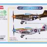 Склеиваемая пластиковая модель Американский истребитель P-51D. Масштаб 1:48