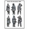 Фигуры Германские гренадёры WW2, три фигуры. Масштаб 1:48