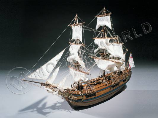 Набор для постройки модели корабля HMS BOUNTY английский шлюп XVII в. Масштаб 1:60