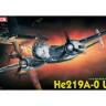 Склеиваемая пластиковая модель Ночной истребитель He 219A-0 Heinkel Uhu. Масштаб 1:72