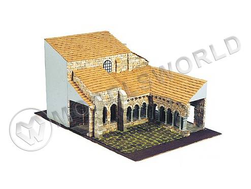 Набор для постройки архитектурного макета Церкви СВЯТОГО ЮЛИАНА XII В. Масштаб 1:50 - фото 1