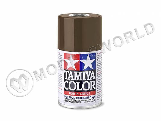 Краска-спрей Tamiya серия TS в баллоне 100 мл. TS-69 Linoleum Deck Brown (Коричневая палубная)