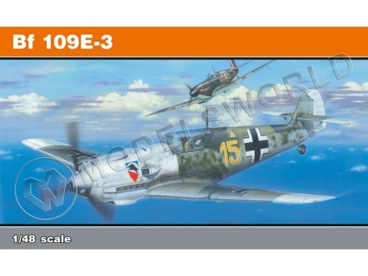 Склеиваемая пластиковая модель самолета Bf 109E-3. ProfiPACK. Масштаб 1:48