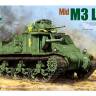 Склеиваемая пластиковая модель Американский средний танк M3 Lee Mid. Масштаб 1:35