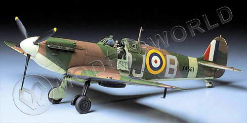 Склеиваемая пластиковая модель Spitfire Mk.1. Масштаб 1:48 - фото 1