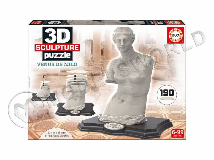 3D Скульптурный пазл 190 Венера Милосская - фото 1