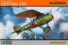 Склеиваемая пластиковая модель самолета Albatros D.III Oeffag 253. ProfiPACK. Масштаб 1:48