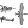 Склеиваемая пластиковая модель Немецкий самолет-разведчик Henschel Hs 126B-1 (Хеншель). Масштаб 1:144