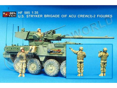 Фигуры U.S. Stryker Brigade OIF ACU Crew (III). Масштаб 1:35 - фото 1
