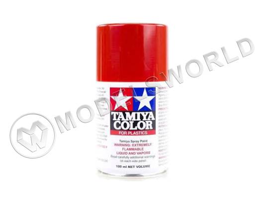 Краска-спрей Tamiya серии TS в баллонах по 100 мл. TS-85 Bright Mica Red (Ярко-красная слюда)
