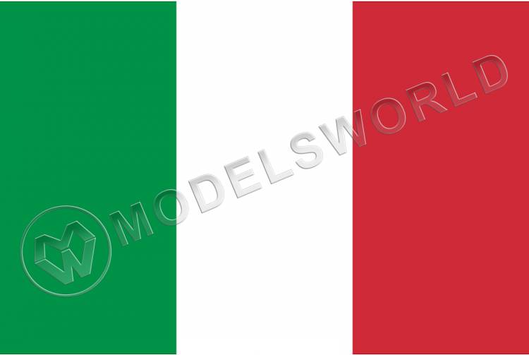 Флаг Италии. Размер 16х10 мм - фото 1