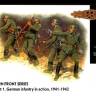 Фигуры Немецкая пехота, 1941-1942 гг. Масштаб 1:35