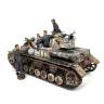 Готовая модель Немецкий танк Pz IV E с экипажем в масштабе 1:35