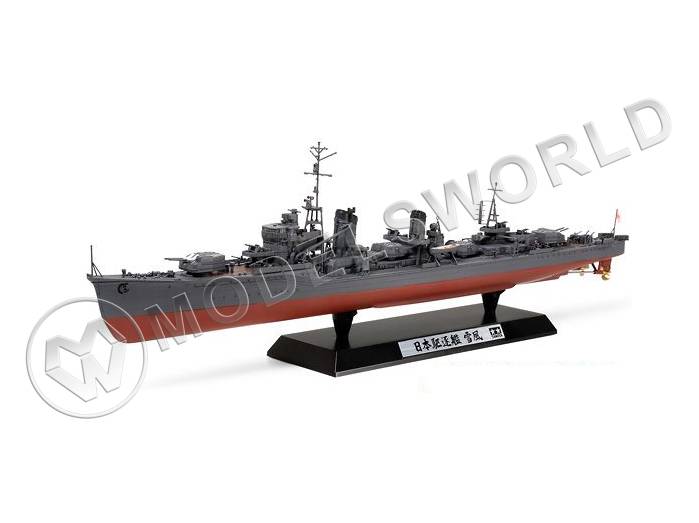 Склеиваемая пластиковая модель Японский эсминец Yukikaze. Масштаб 1:350 - фото 1