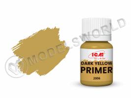 Грунт Темно-желтый (Dark Yellow) ICM, 17 мл