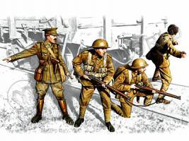 Фигуры Британская пехота (1917-1918). Масштаб 1:35