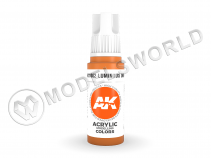 Акриловая краска AK Interactive 3rd GENERATION Standard. Luminous Orange. 17 мл