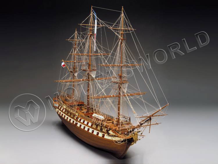 Набор для постройки модели корабля La SUPERBE французский линейный корабль XVIII в. Масштаб 1:75