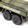 Готовая модель Бензозаправщик Урал-4320 в масштабе 1:72