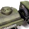 Готовая модель Бензозаправщик Урал-4320 в масштабе 1:72