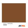 Акриловая лаковая краска AK Interactive Real Colors. S.C.C. 2 Brown. 10 мл
