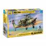 Склеиваемая пластиковая модель Ударный вертолёт Ми - 28А. Масштаб 1:72