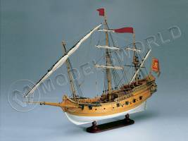 Набор для постройки модели корабля POLACCA VENEZIANA Веницианский полакр, 1750 г. Масштаб 1:150