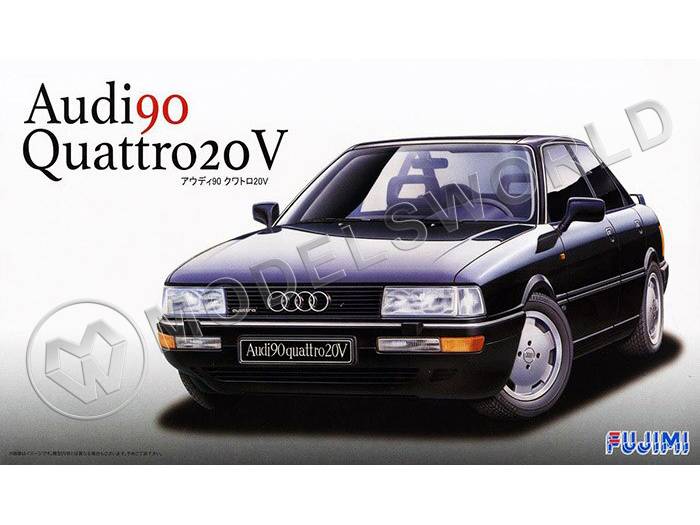 Склеиваемая пластиковая модель автомобиль Audi 90 Quattro 20V. Масштаб 1:24 - фото 1