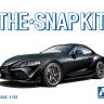 Склеиваемая пластиковая модель SNAPKIT Toyota Supra GR (Black Metallic). Масштаб 1:32