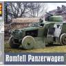 Склеиваемая пластиковая модель бронеавтомобиля Romfell Panzerwagen. Масштаб 1:35