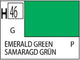 Краска водоразбавляемая MR.HOBBY EMERALD GREEN (глянцевая), 10 мл