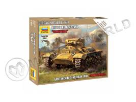 Склеиваемая пластиковая модель Британский пехотный танк «Валентайн» II. Масштаб 1:100