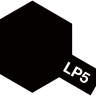 Лаковая полуглянцевая краска Tamiya LP-5 Semi Gloss Black, 10 мл