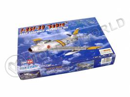 Склеиваемая пластиковая модель Американский истребитель F-86F-30 Sabre. Масштаб 1:72 