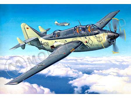 Склеиваемая пластиковая модель Британский самолет Fairey Gannet As4 + МАСКА. Масштаб 1:72