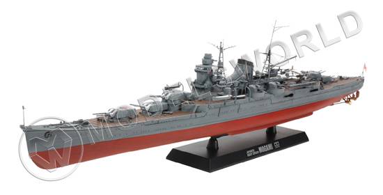 Склеиваемая пластиковая модель Японский тяжелый крейсер Mogami (2 варианта сборки). Масштаб 1:350