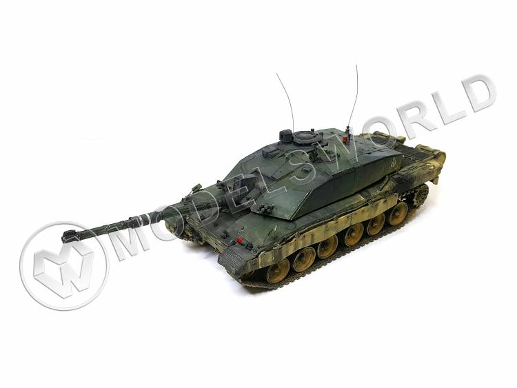 Готовая модель британский танк Challenger в масштабе 1:35 - фото 1