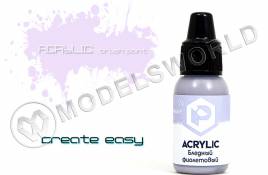 Акриловая краска Pacific88 Бледный фиолетовый (Pale purple), 10 мл