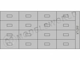 Окрасочная маска Leopold railroad tie, Dragon. Масштаб 1:35