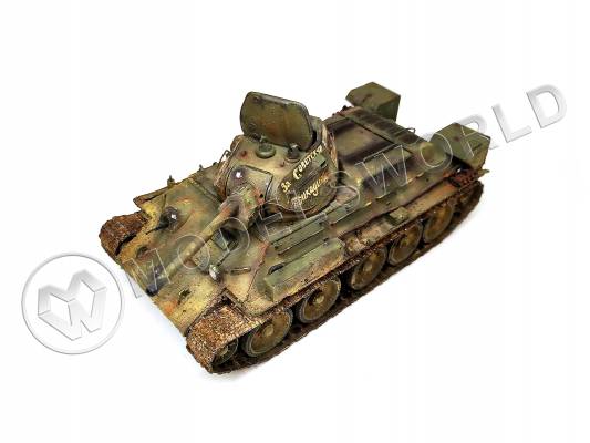 Готовая модель Советский танк Т-34/76, завод №112 "Красное Сормово" в масштабе 1:35