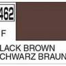 Краска водоразбавляемая художественная MR.HOBBY BLACK BROWN (матовая), 10 мл