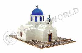 Набор для постройки архитектурного макета Церкви Православной Церкви гр. Агиос Николаос (Парос). Масштаб 1:50