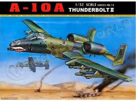 Склеиваемая пластиковая модель Самолет A-10A Thunderbolt II  + КОМПЛЕКТ ДОПОЛНЕНИЙ. Масштаб 1:32