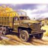 Склеиваемая пластиковая модель Армейский грузовой автомобиль Studebaker US6 ІІ МВ. Масштаб 1:35